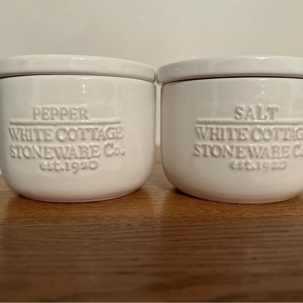Salt and Pepper Containers (set)